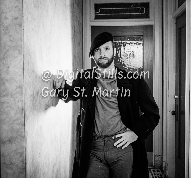 darius and the magnets hallway portrait