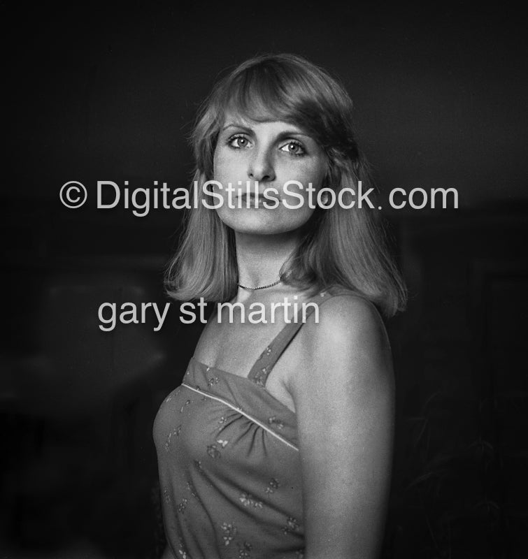 Kerry Portrait, Encinitas.,CA Analog, Portraits, Women, B & W