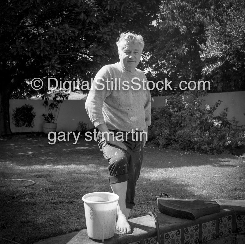 elmo williams backyard Analog, Portrait, Men, Black & White