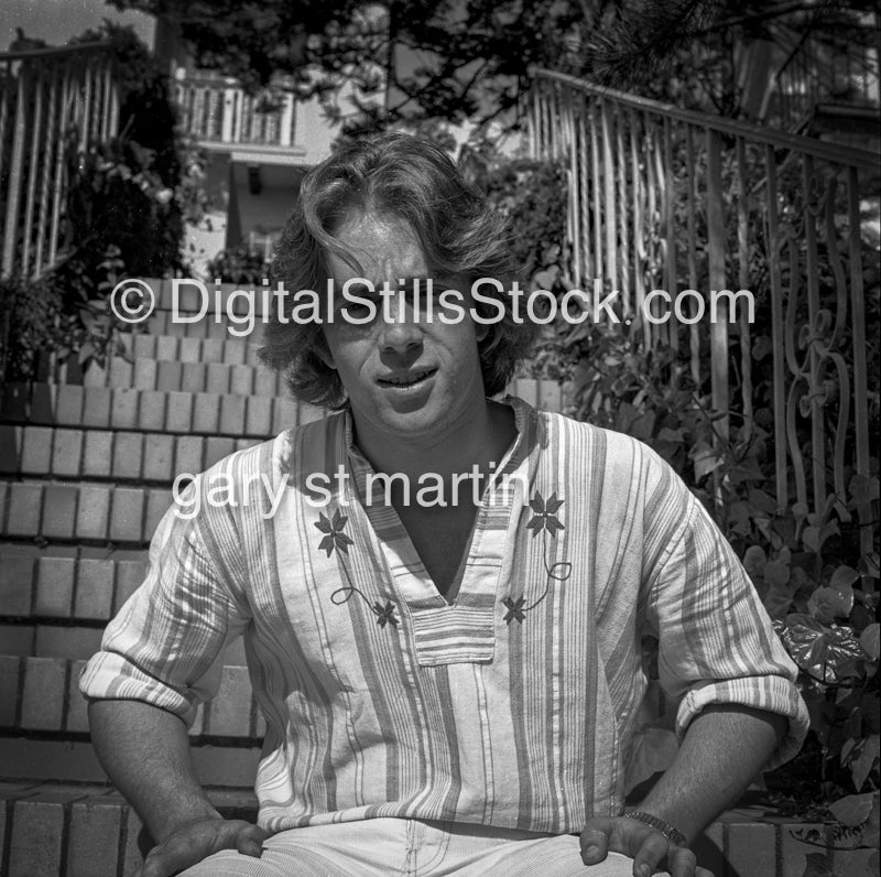 Jay Martin, Down the Drain Actor, Analog, Portrait, Men, Black & White