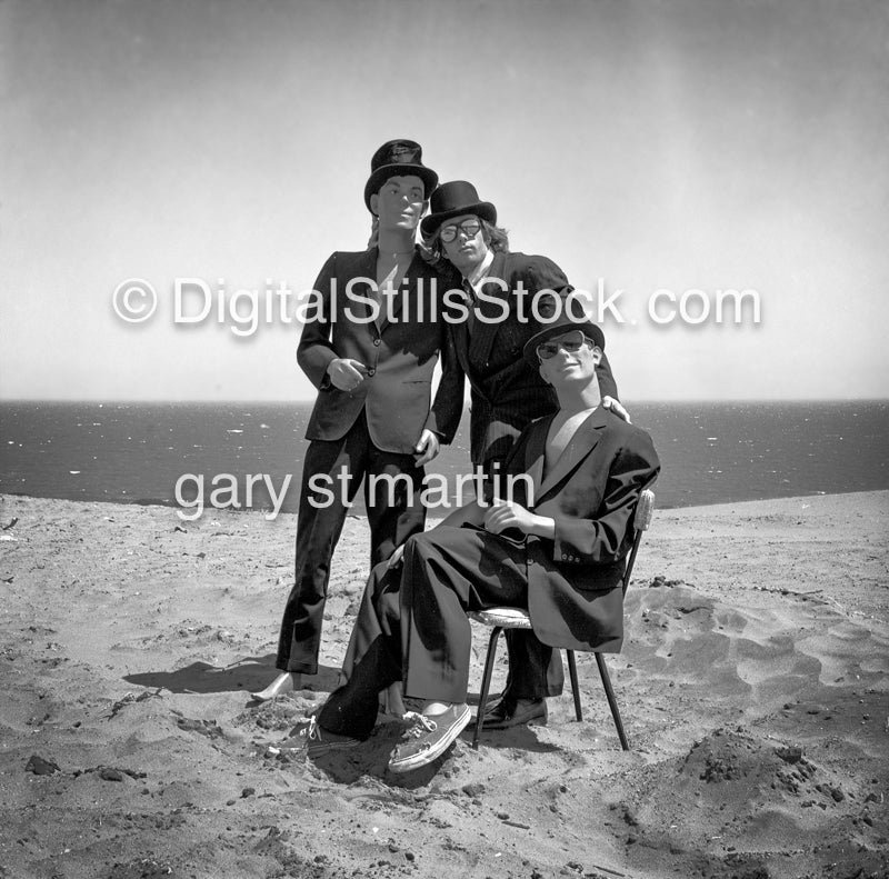 Jay Martin Posing with Props V2, Analog, Portraits, Men, Black and White