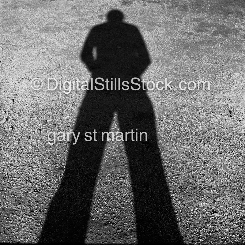 Black And White Shadow Analog, Portrait, Men, Black & White