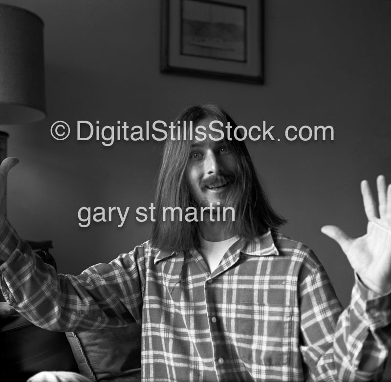 Hands up! Self Portrait, Pacifica, CA, Analog, Portrait, Men, Black & White