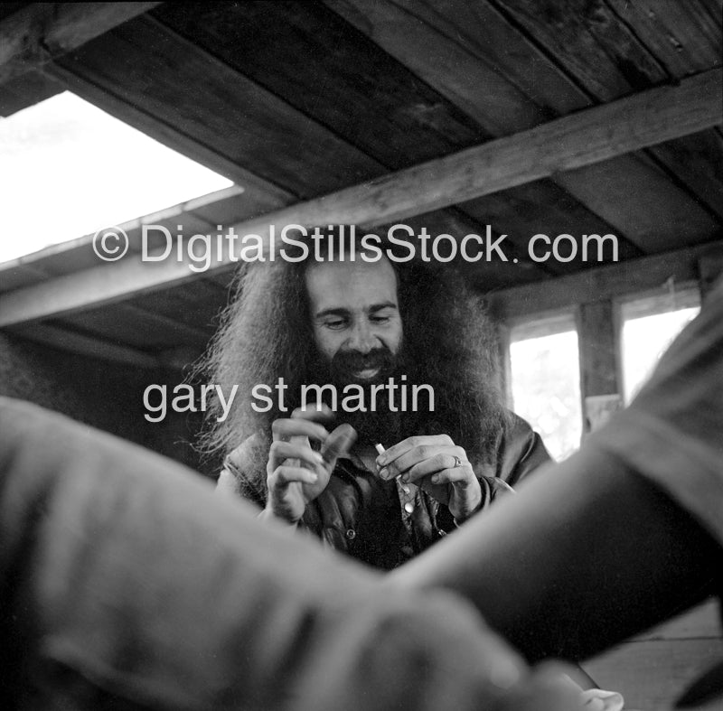 Joe in his Mirkwood Home, Analog, Portraits, Men, Black and White