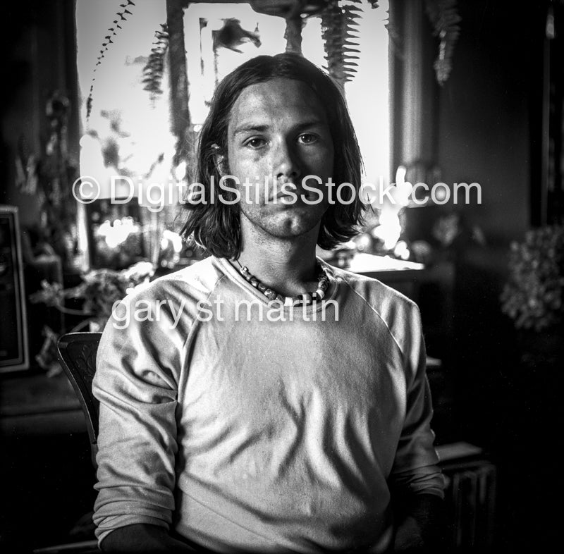 Portrait Chris Moses Analog, Portraits, Men, Black and White