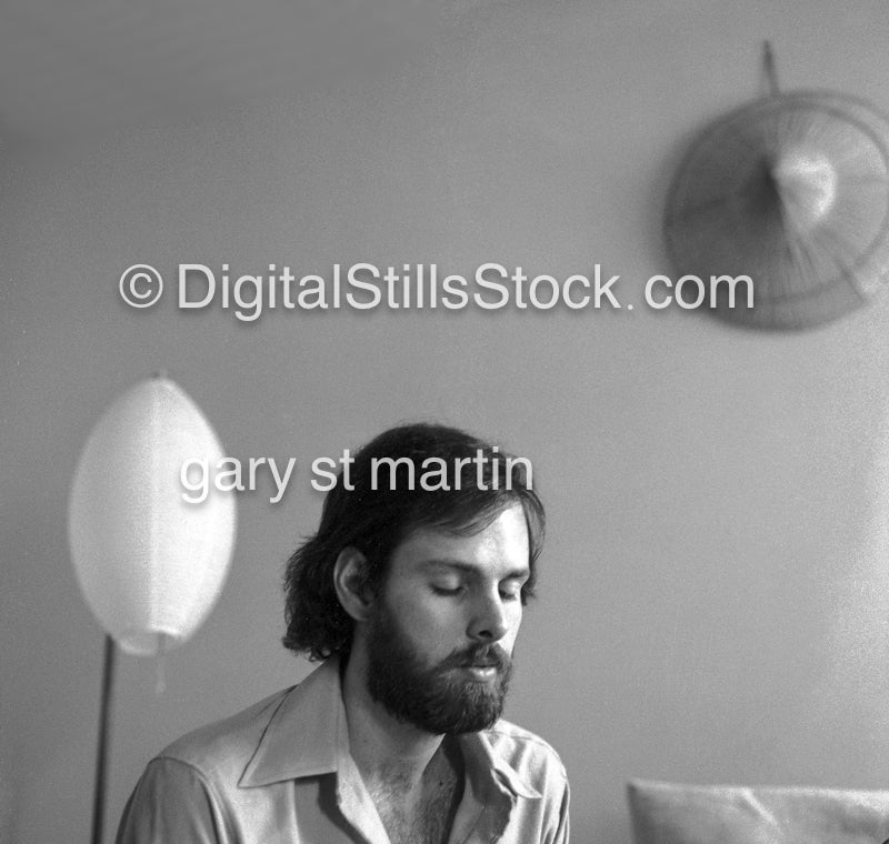 Crystal Healer V2 Analog, Portrait, Men, Black & White