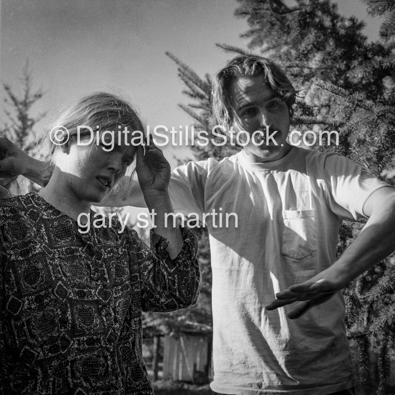 Portrait of Man and Woman