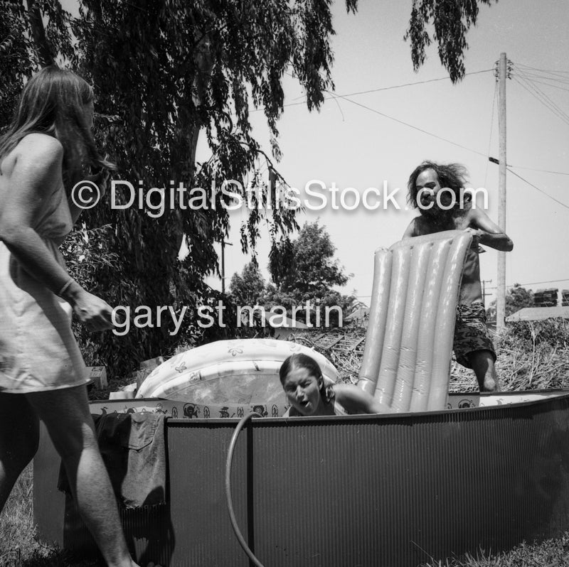 Joe, Dianna and Leslie Analog, Portraits, Groups B & W