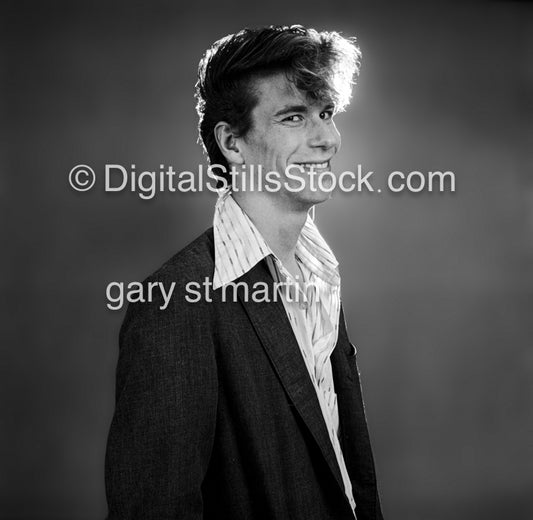 Backlit, Analog, Black & White, 80s rock