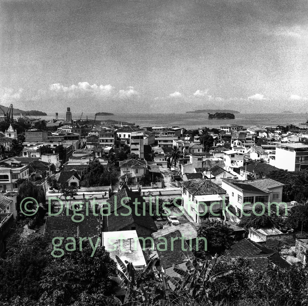 Overlooking the Small Town Brazil