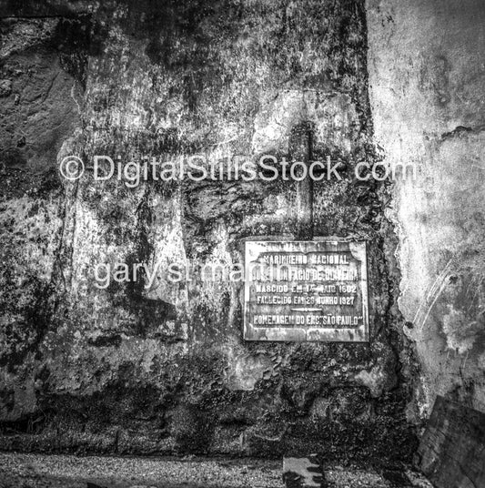 plaque in Brazil