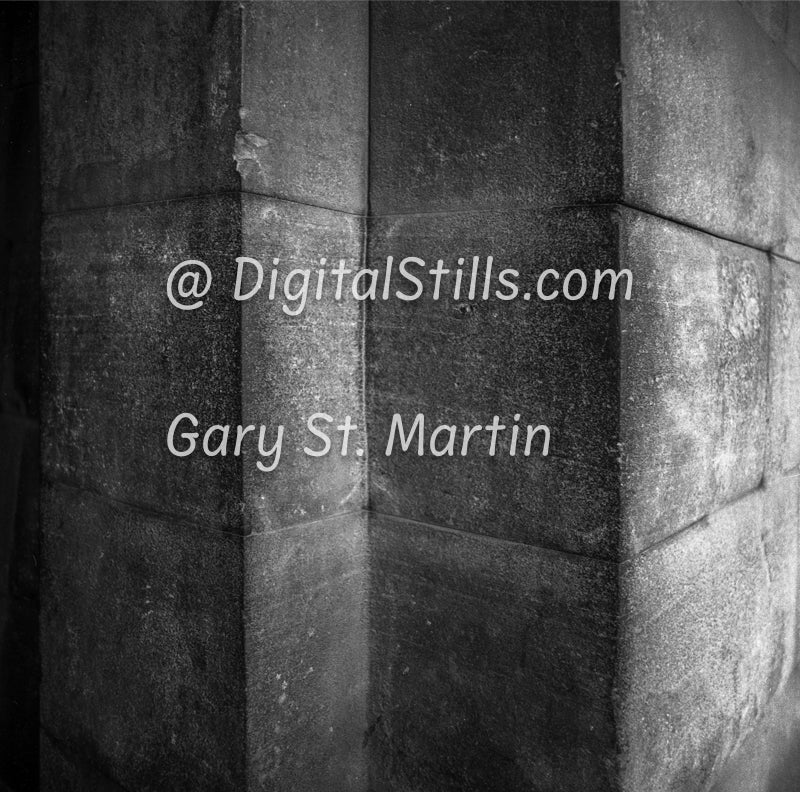 Original Inca Wall, Museum, Cusco, Peru, Peru, Black And White Shadow