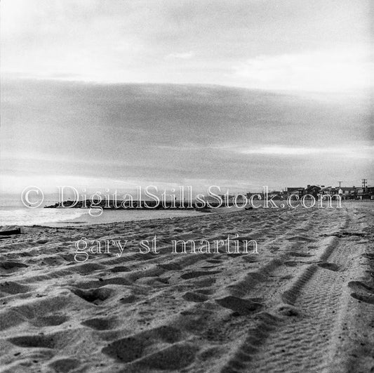 Engulfing Beach Along California Coast