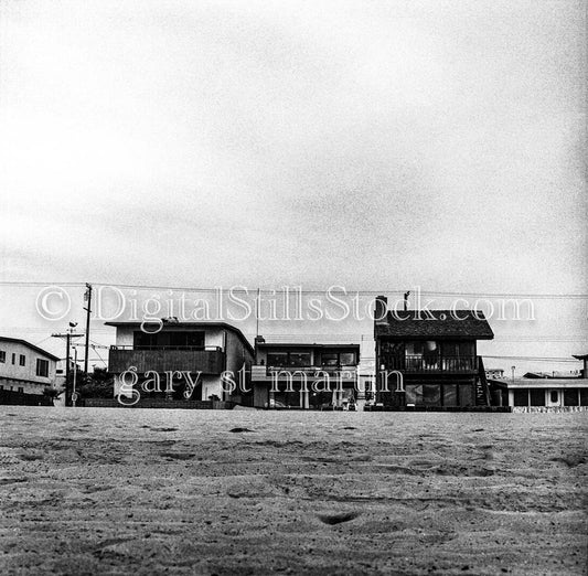 Homes Along Coastline in Newport Beach