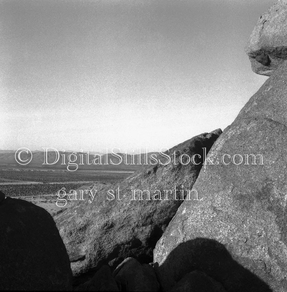 Overview of Mountains on Rocky Terrain