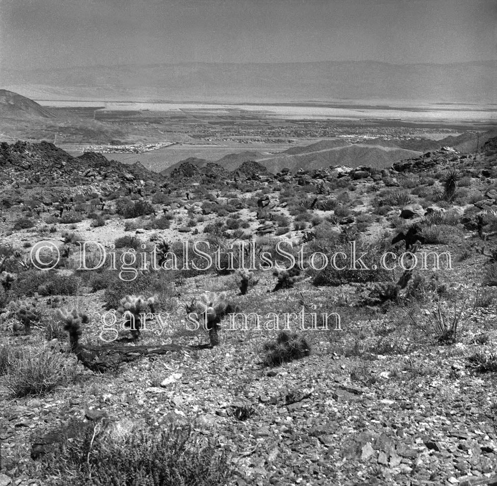 Aerial View of Tahquitz Canyon, Palm Springs