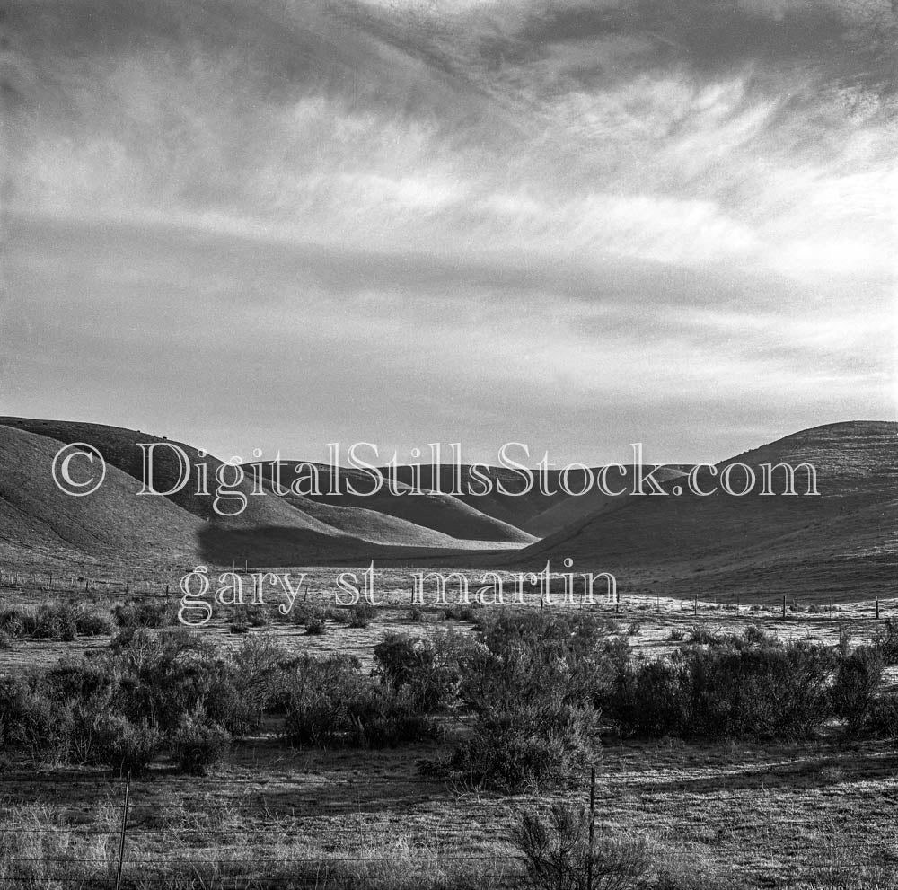 Rolling Hills Along Highway 5, Northern California