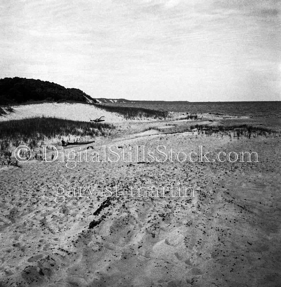 Sandy Dunes Along Lake Superior, Michigan