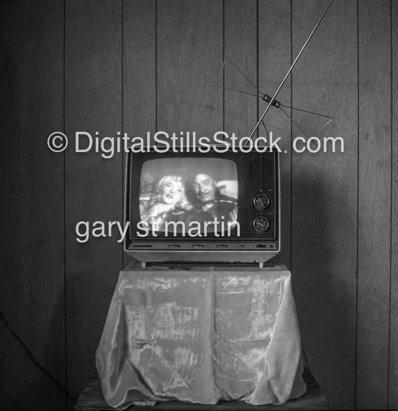 Marilyn and Clark, The Misfits,analog, Black & White, Oddities