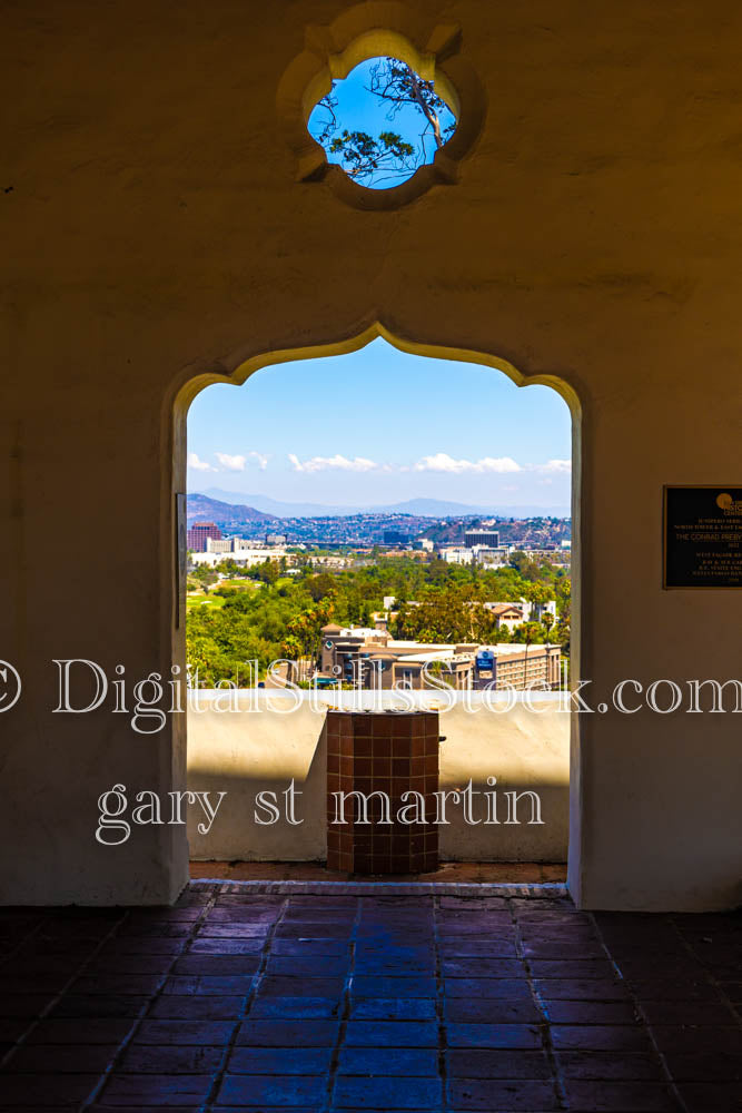 Junipero Serra Museum View through an Opening, digital, museum