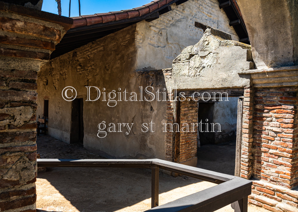 Mission Ruins, Views Partial