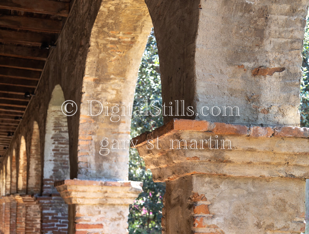 Mission Arches, Digital, California, Missions