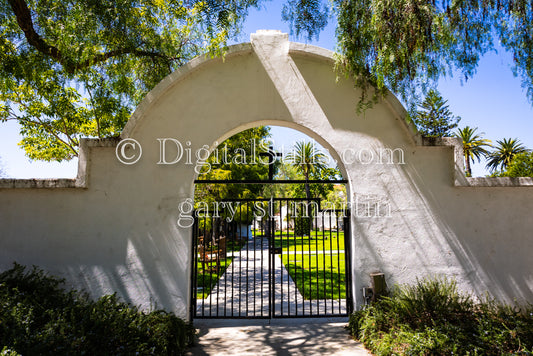 Gates In Mission San Luis Rey
