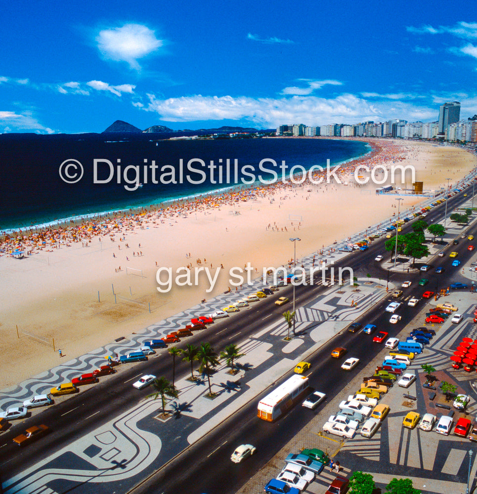 Ipanema Beach, Analog, Color, Brazil