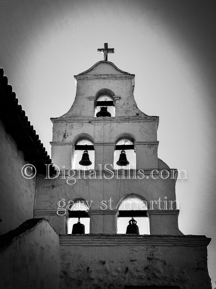 Mission Bells, Digital, California,  Missions