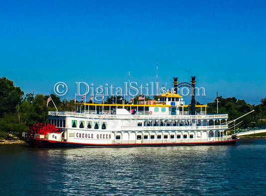Steamboat, New Orleans, Digital