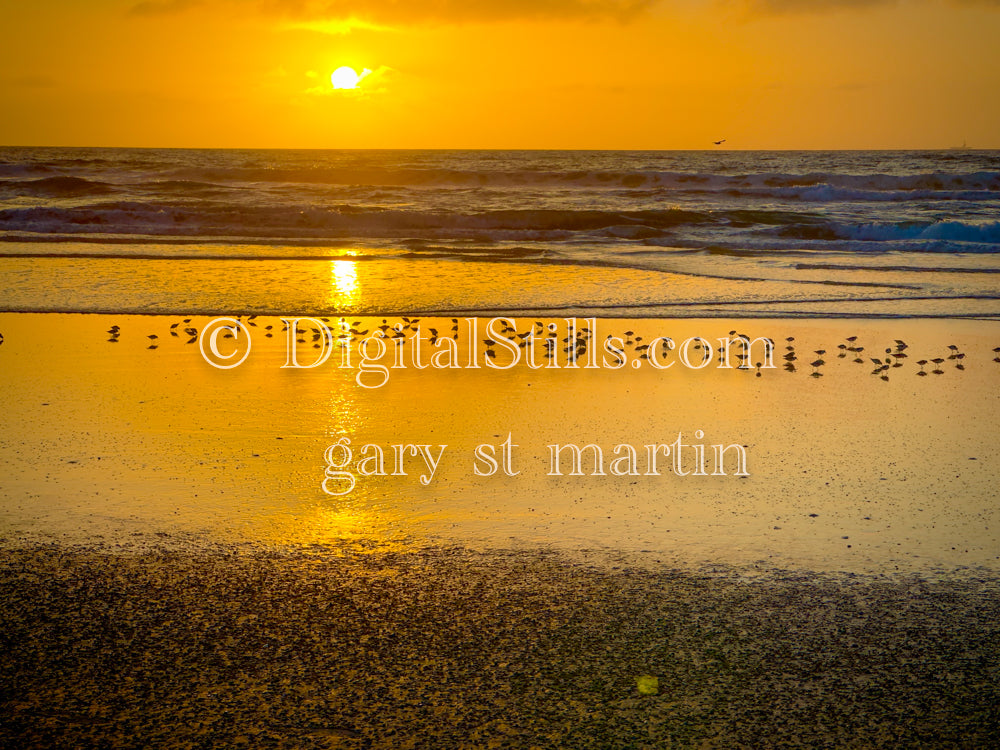 Sundown Symphony, digital sunset