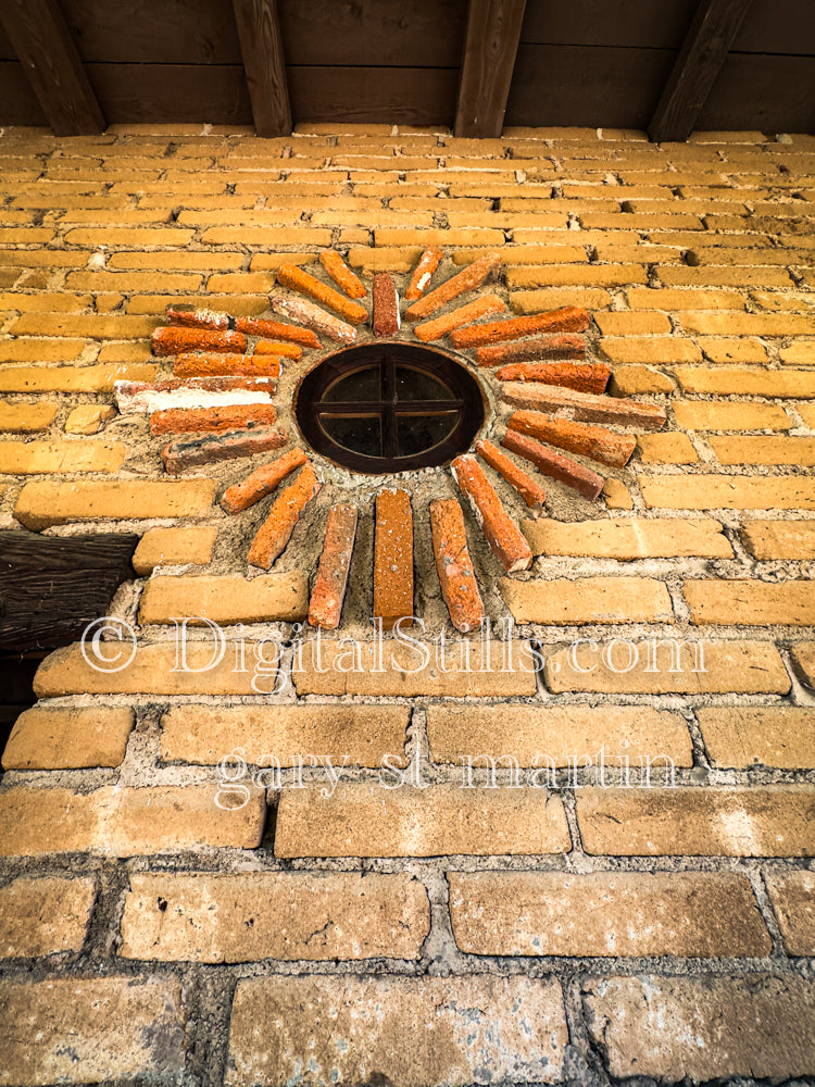 Window In Mission San Juan Capistrano , Digital, California Missions