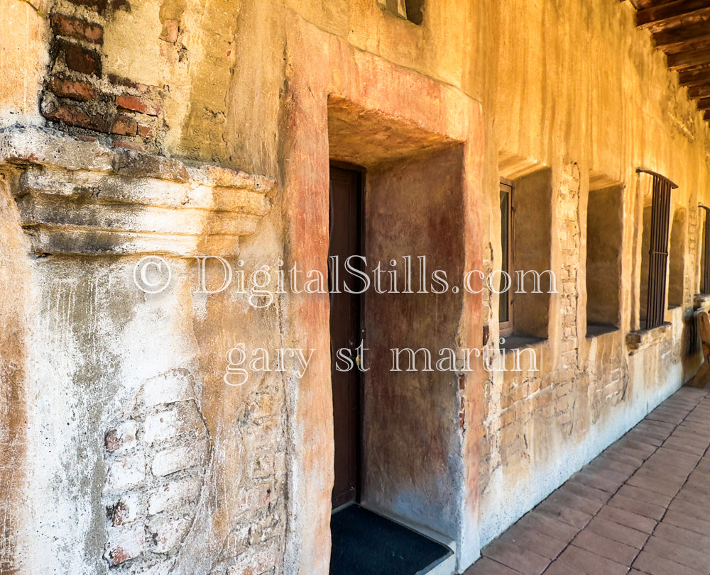 Adobe Block In Mission San Juan Capistrano , Digital, California Missions
