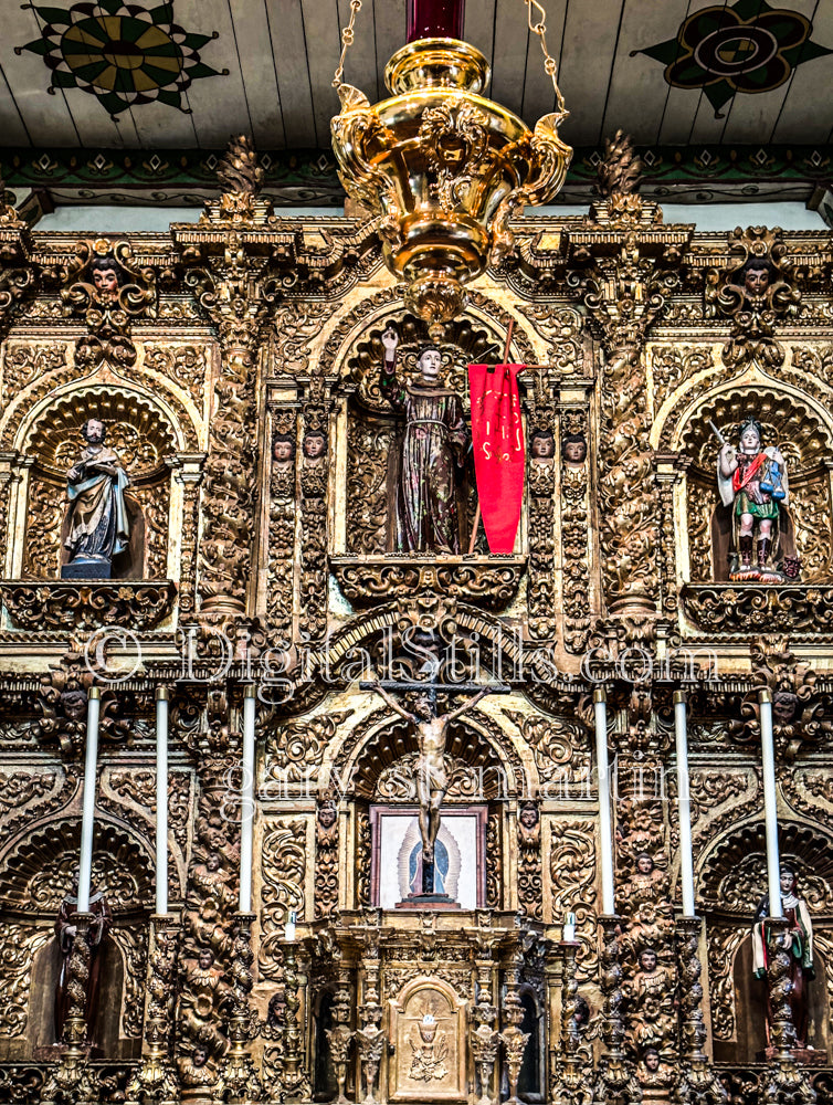 Chapel At Mission San Juan Capistrano , Digital, California Missions