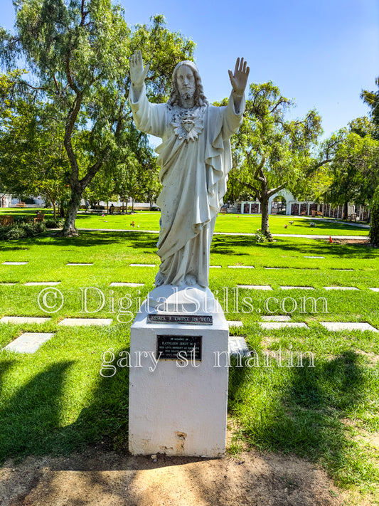 Statue In Mission San Luis Rey