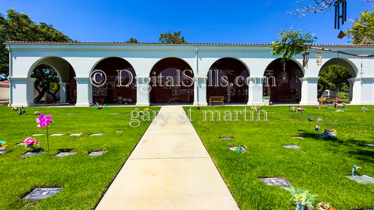 Sidewalks At Mission San Luis Rey