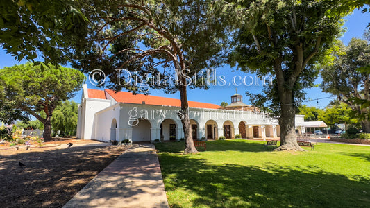 Outdoors In Green At Mission San Luis Rey