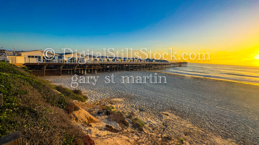 Full View of the Pacific Beach Pier, digital Pacific beach pier