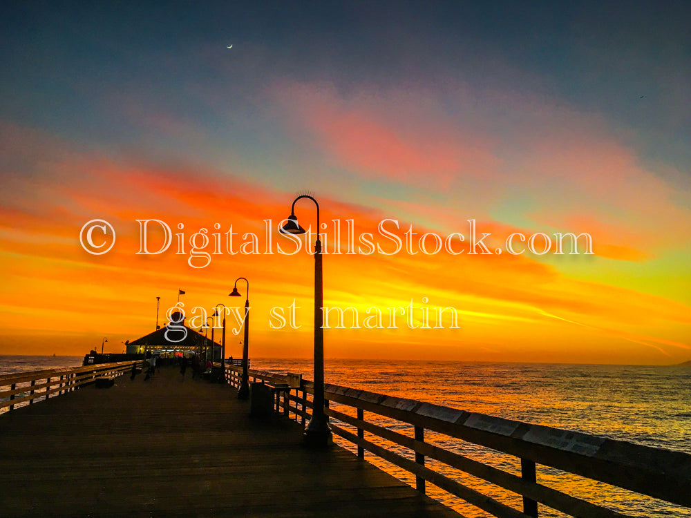 Flaming Hot Sunset - Sunset, digital sunset