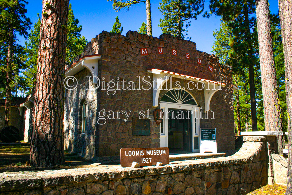 Loomis Museum Lassen, CA Digital, California, Lassen