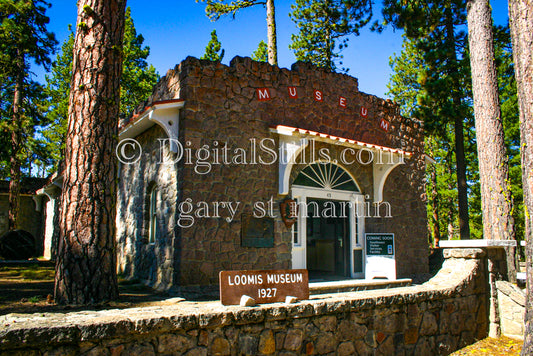  Loomis Museum Lassen, CA Digital, California, Lassen
