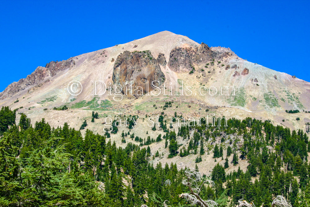 Lake Lassen Volcanic National Park, CA, Digital, California, Lassen