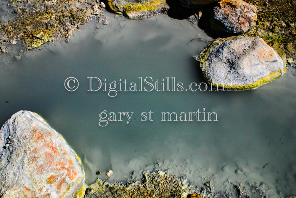 Mirky Water Lassen Volcanic National Park, CADigital, California, Lassen