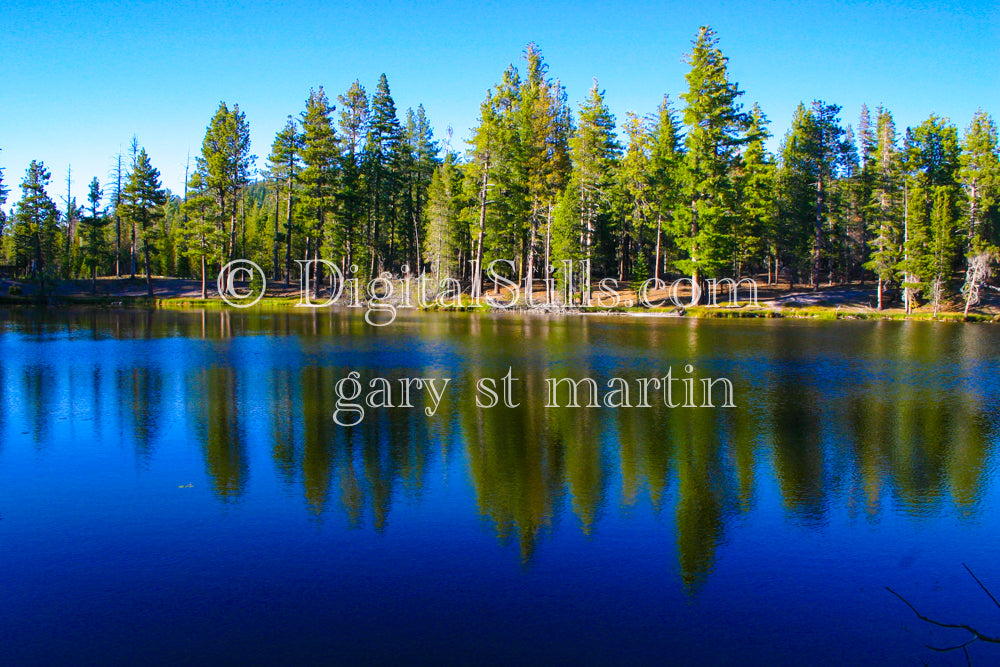 Portrait, Lake Lassen Volcanic National Park, CA Digital, California, Lassen