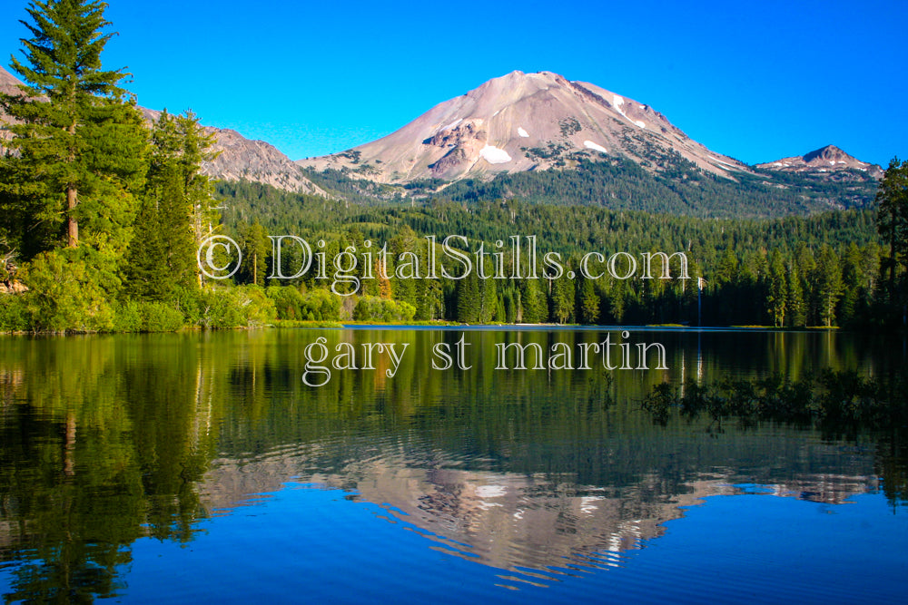 Lakeside View, Lassen Volcanic National Park, CA V2 Digital, California, Lassen Digital, California, Lassen