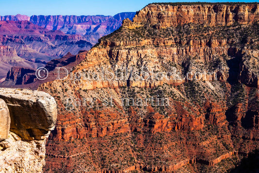 Orange Rock Vantage Front Left, Digital, Arizona, Grand Canyon