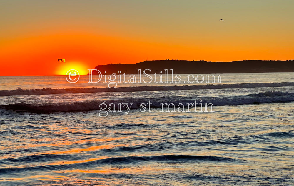 Horizon's Last Kiss, digital sunset