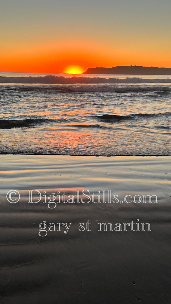 Coastal Colors, digital sunset