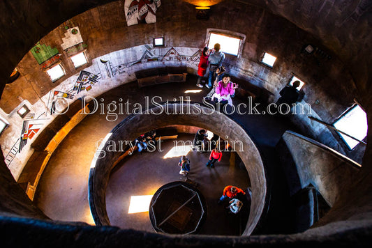 Indian Paintings Vantage Point inside The Tower, Digital, Arizona, Grand Canyon