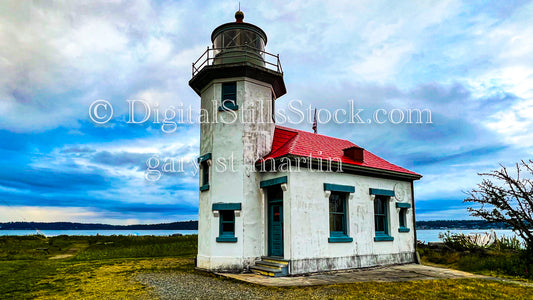 A Little Lighthouse - Vashon Island, digital Vashon Island
